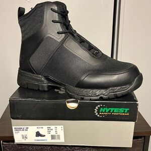 Hytest Black Men's Safety Boots